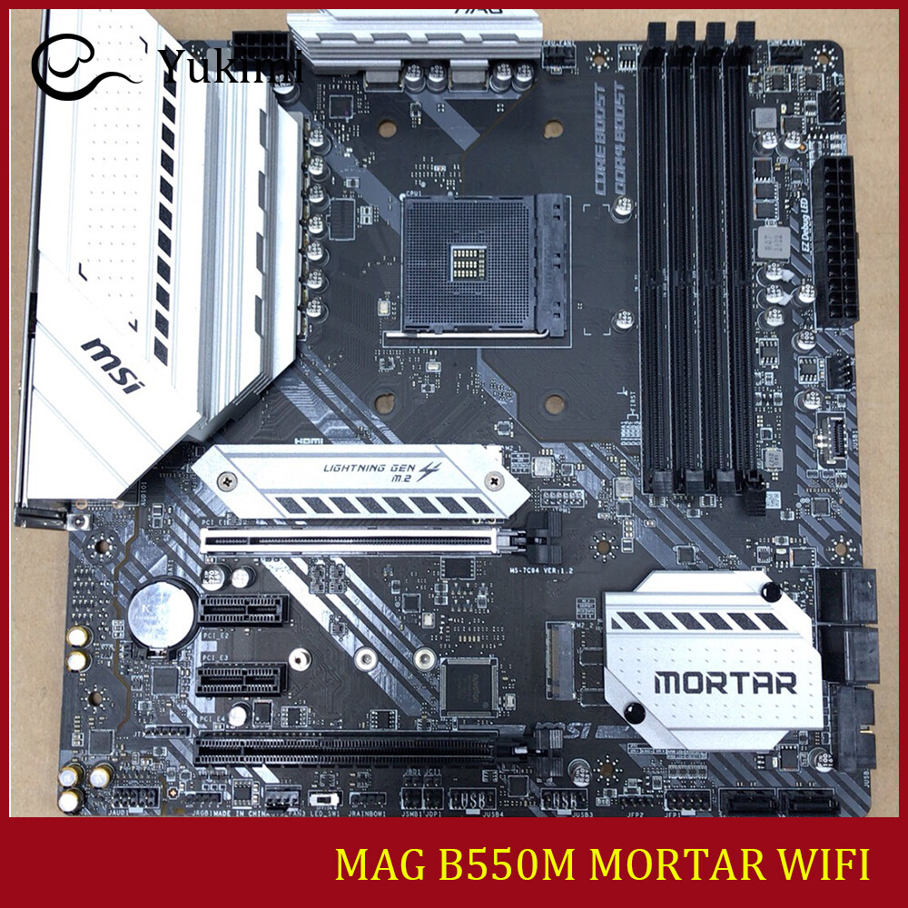 Mortar Motherboard Msi B550m Mag Mortar FOR MSI MAG B550M MORTAR