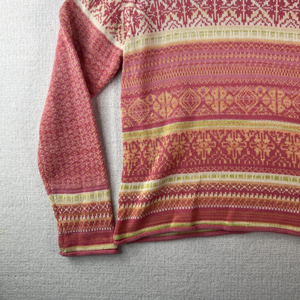 Suéter Norton Mcnaughton Mujer Pequeño Estilo Escandinavo Patrón Mezcla Algodón Foto 3 de 4