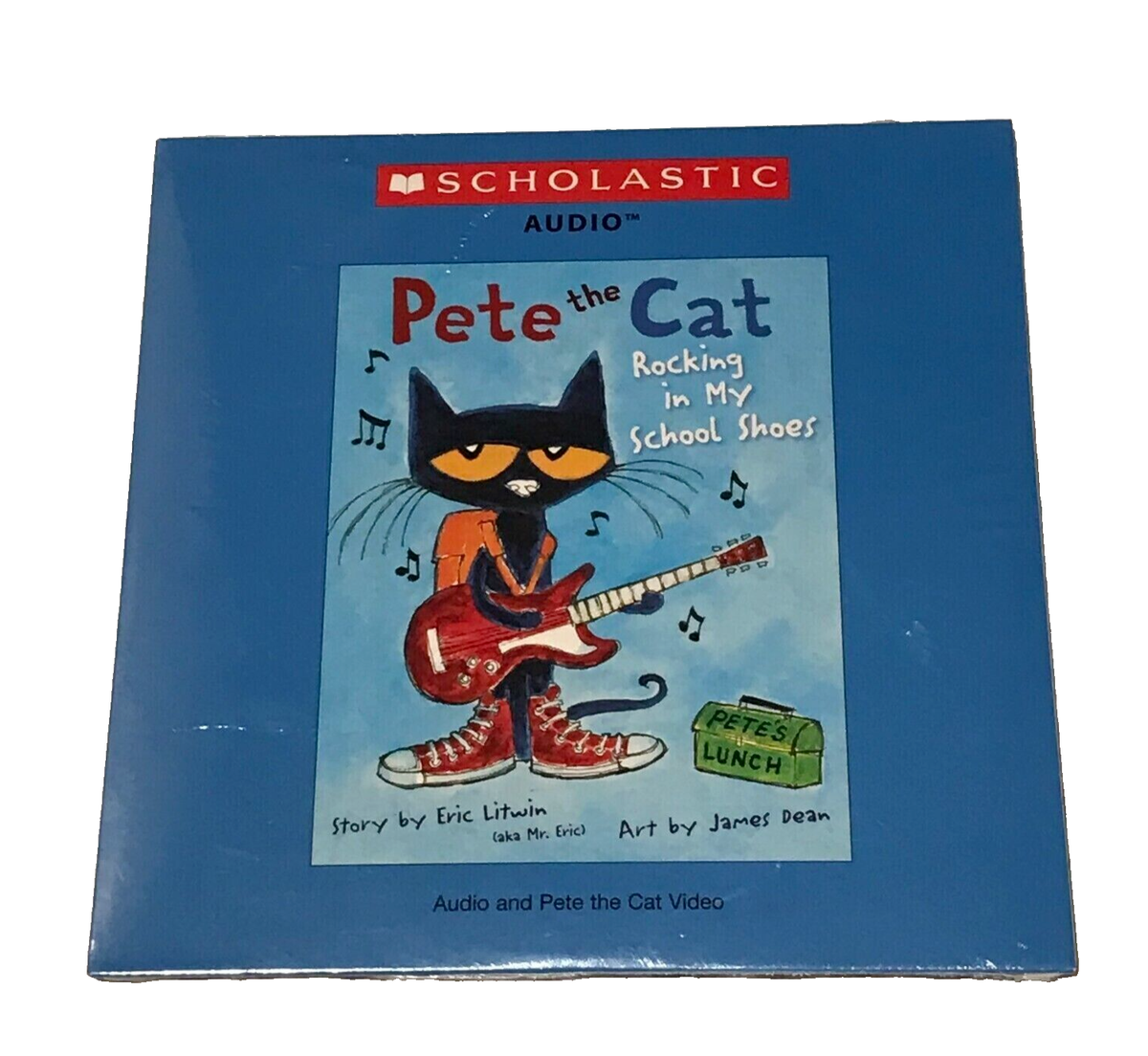 Pete the Cat Rocking in My School Shoes - Audio CD - Brand new and