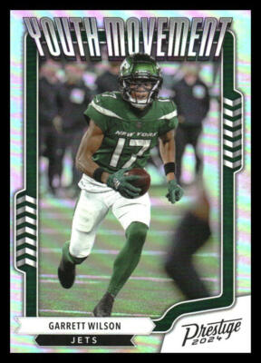 2024 Panini Prestige #YM-GWN Garrett Wilson Youth Movement