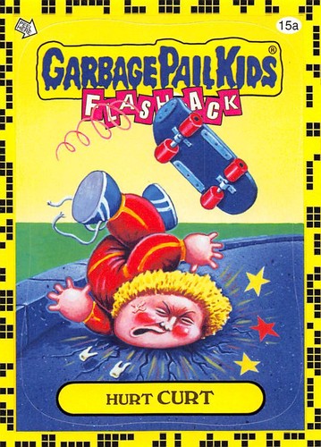 GARBAGE PAIL KIDS 2011 FLASHBACK SERIES 2 PICK-A-CARD YELLOW BASE STICKERS TOPPS - Picture 58 of 321