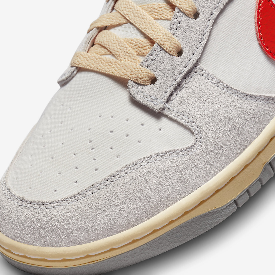 ◆正規品◆NIKE DUNK LOW SAIL PICANTE RED(W)◆関税込◆人気◆ Nike Dunk Low Athletic Department 85 Mens Sail Picante Red