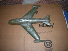 THOMAS TOY MILITARY PLANE TOY SOLDIERS VINTAGE 1950 GREEN