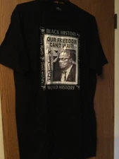 Malcolm X - “Our Freedom Can’t Wait” (Black History)- 3D Image Style- 4XL- Black