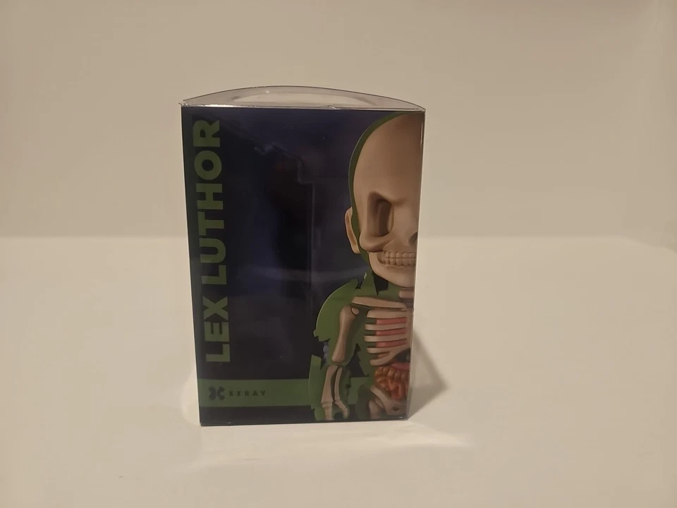 Figura de acción de vinilo Mighty Jaxx XXRAY DC Comics Lex Luthor 4D de Jason Freeny De Foto 4 de 4