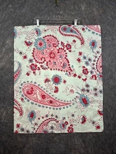 Hillcrest Queen Pillow Sham Paisley Pink Whimsy Grandmillennial Cottage Dorm