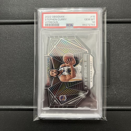 202223 Panini Obsidian Stephen Curry 15 VITREOUS PSA 10 Gem Mint eBay
