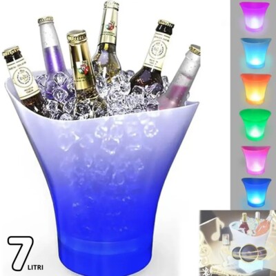 BLUETOOTH LAUTSPRECHER EISKÜBEL MIT LED-LEUCHTEN FÜR VERANSTALTUNGEN PARTYS DISCO