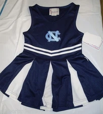 NCAA North Carolina Tar Heels Infant Cheer Dress 1-pc 3T Two Feet Ahead