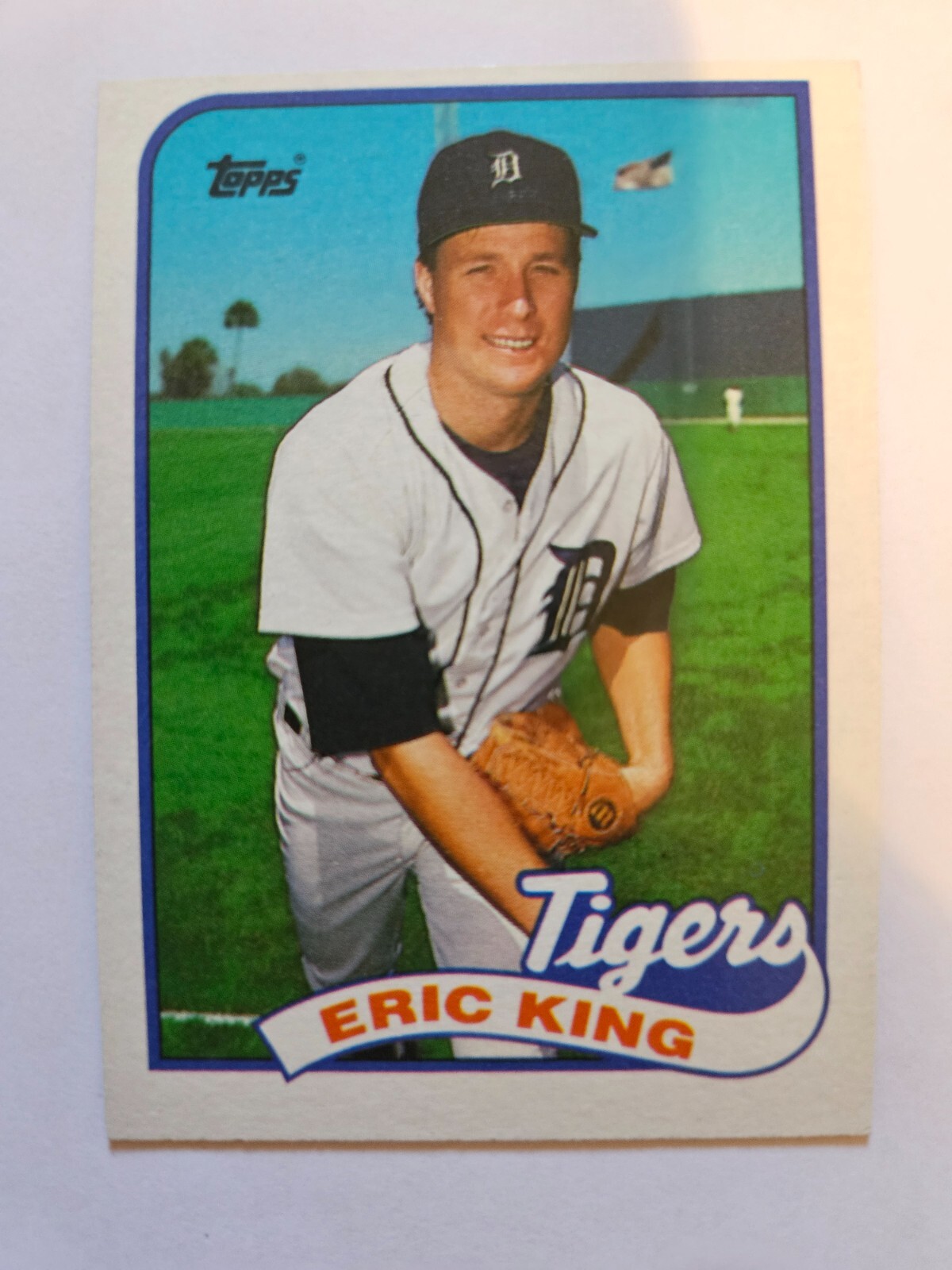 1989 TOPPS ERIC KING #238 NM