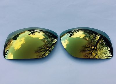 Polarisiert 24K Gold Gespiegelt Ersatz Oakley Big Taco Linsen