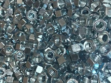 3/8-16 HEX NUT GRADE 5 ZINC PLATED - 50 PIECES - NEW
