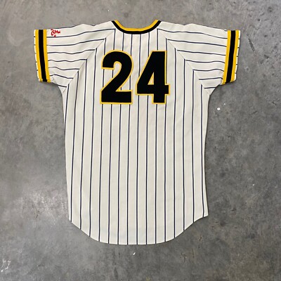 RARE VTG 60s Daishi Japanese Baseball #24 Jersey Pinstripe