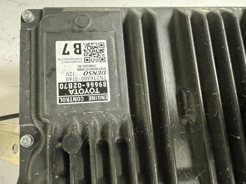 ポミ 02 2002 Toyota Camry 89666-06220 Computer Engine Control ECU