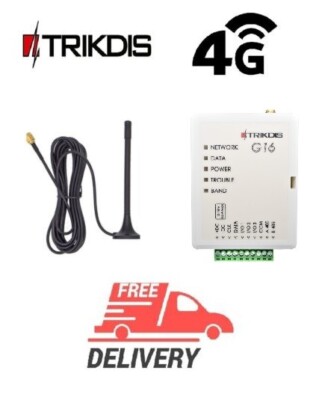 Cellular communicator G16 4G TRIKDIS upgrade intruder alarm panel LTE GSM dialer
