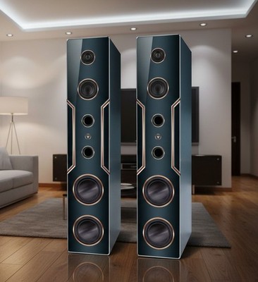 1 Paar imposante Hi-Fi Lausprecher Standboxen mit Dayton Audio Chassis