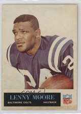 1965 Philadelphia Lenny Moore #8 HOF 1t8f