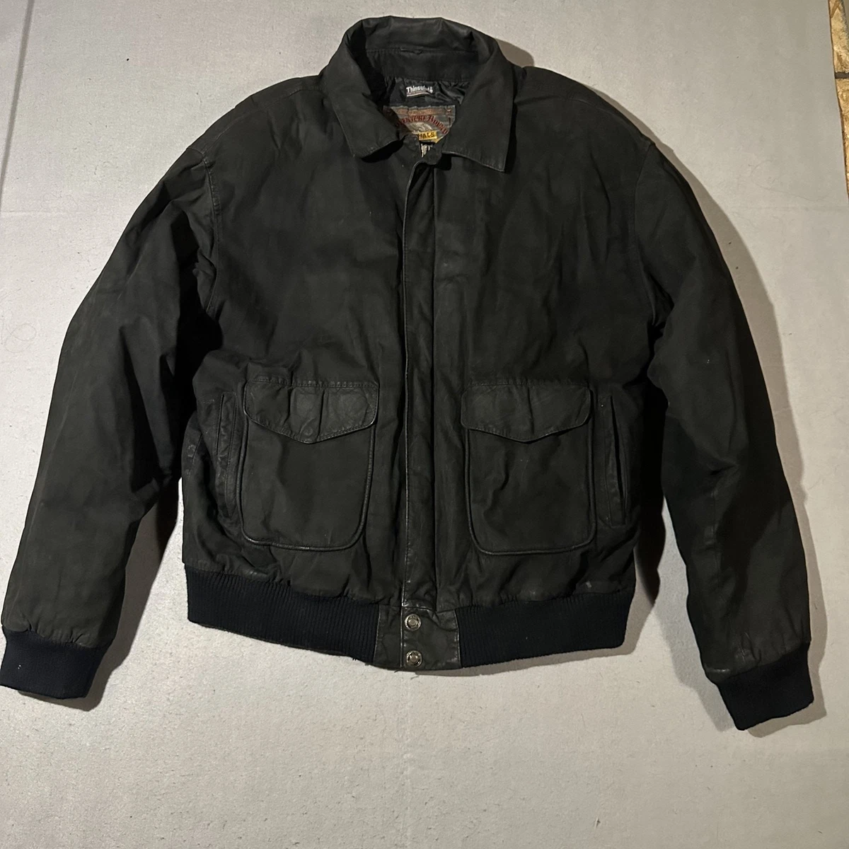 Adventure Bound Black Leather Outer Shell Coats, Jackets & Vests