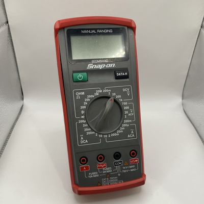 #ad Snap On Tools Digital Multimeter DDM with Leads Working And Tested $250.00