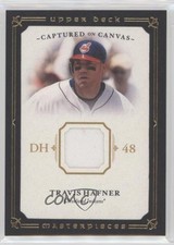 2008 Upper Deck Masterpieces Captured on Canvas Travis Hafner #CC-TH ok2