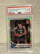 PSA 10! 2019-20 Donruss Optic Rated Rookie Jaxson Hayes #190 Holo Prizm RC Laker