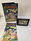 The Flintstones (Sega Genesis) RARE authentic CIB complete cartoon video game