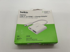 Belkin AVC002 USB-C to HDMI Adapter 4K Black Open Box