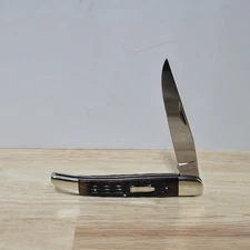 Cattaraugus AG Russell Japan Bullet Toothpick Bolster Lock Knife FH-1 EUC- MINTY