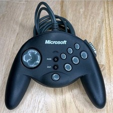 Vintage Microsoft SideWinder Game Pad Controller 90873 Gameport Untested