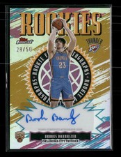 2025-26 Finest Rookie Auto Gold Refractor Brooks Barnhizer #/50 #RFA-BB