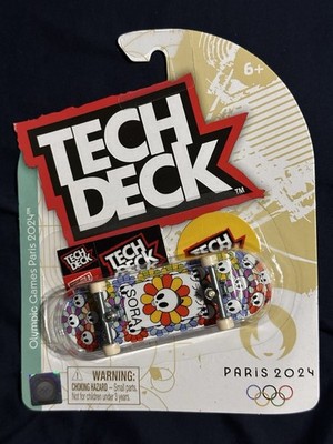 2024 NEW Sealed Tech Deck Paris Olympics Games Sora Rare Skateboard Fingerboard