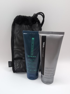 Mary Kay Men Hair And Body Wash Set~TRUE ORIGINAL & HIGH INTENSITY OCEAN