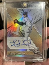 2019 Panini Elite Extra Edition Auto Jose Soriano #160 Autograph Angels Ace RC