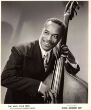 Johnny Miller from Nat King Cole Trio 8 X 10 Glossy Promotional Photo Photograph