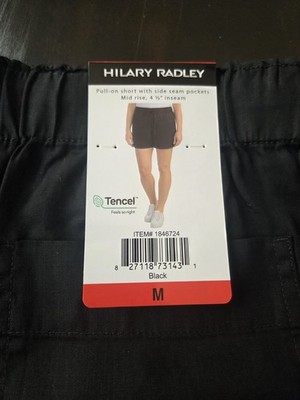【machi】 Hilary Radley Women's Lightweight Pull on Tencel Short Black