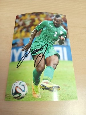 Arthur Boka Ivory Coast Signed Photo NEW (2)
