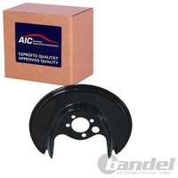 Aic Ankerblech Bremsscheibe Hinterachse Links Passend FÜR Seat Cordoba Ibiza Vw