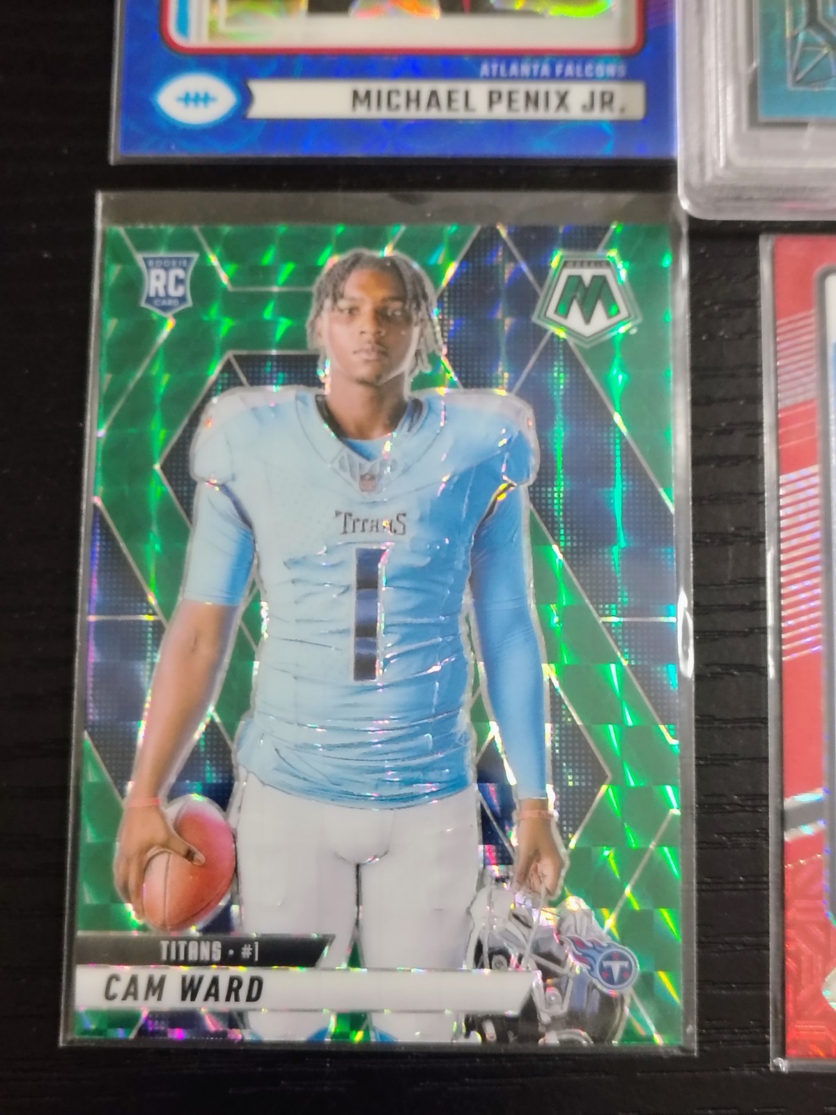 NFL Rookie Card Lot Red Mojo Orange Ice  PSA Electric Etch Neon Mojo 1/5 SSP RC view 6