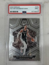 2023 Panini Mosaic Victor Wembanyama #238 Spurs RC Rookie PSA 9 MINT
