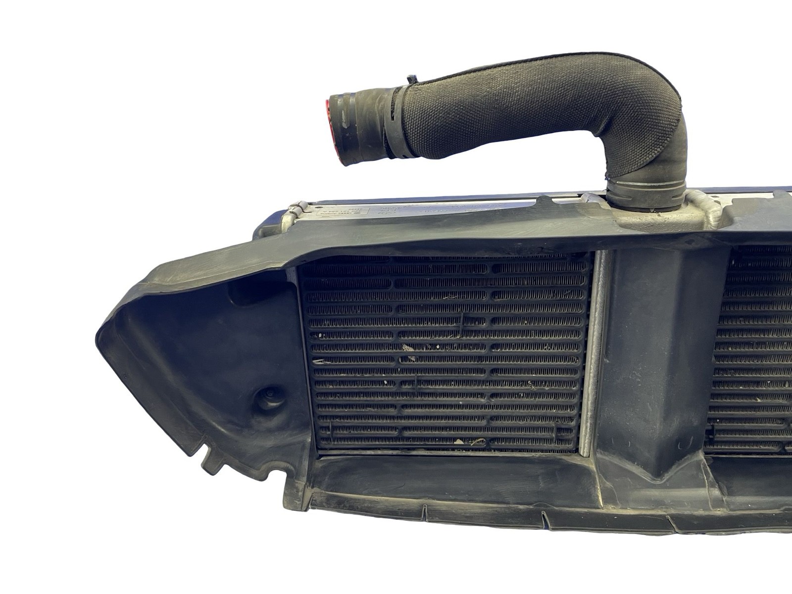 2008-2015 AUDI R8 TYPE 42 AWD 4.2L FRONT CENTER RADIATOR W/ AIR SHROUD 420121254