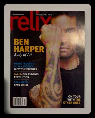 RELIX Magazine - Feb/Mar 2003 - Ben Harper-Derek Trucks-The Other Ones-Phish