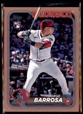 2024 Topps Gold Jorge Barrosa Arizona Diamondbacks US22 /2024 RC