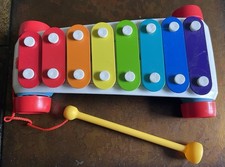 Fisher Price Classic Xylophone Child Toddler Musical Music Instrument Pull Toy