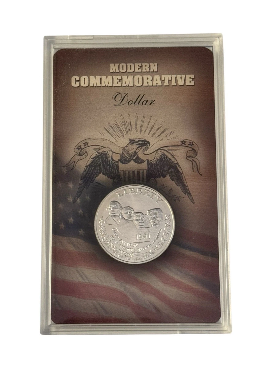 费城$1， 1991 美国现代银色/包覆纪念币(1982-现在) | eBay