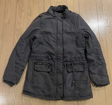 Abrigo Chaqueta Greenlander Parka Edredón Forrado de Piel Para Mujer’s LG Gris