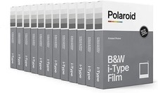 Polaroid Black and White Instant Film for I-Type 12 Pack, 96 Photos 6090 