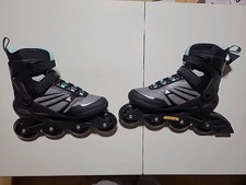 Rollerblade Zetrablade Women's Size 9 W Black/Light Blue