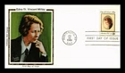 Dr Jim Stamps 18c Edna St. Vincent Millay First Day Issue Colorano Silk Cachet
