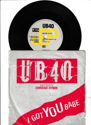 7 '' UB 40 - i got you Babe