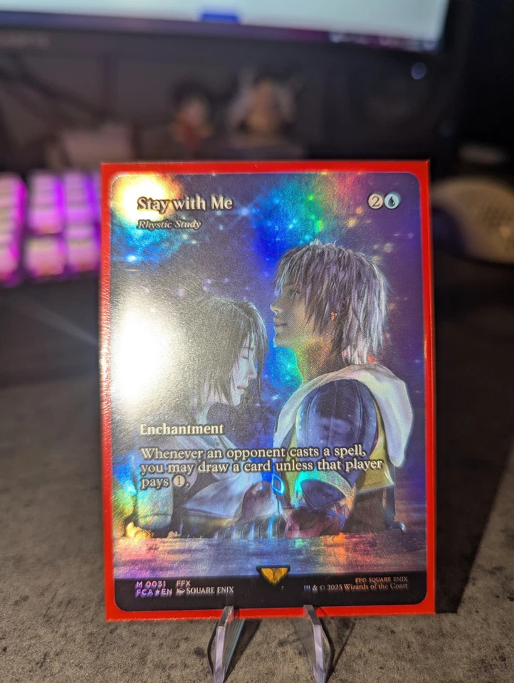 Stay with Me - Rhystic Study (Showcase) Final Fantasy: Through the Ages Foil - Image 2 of 2